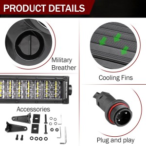 52'' 800W Combo LED Light Bar