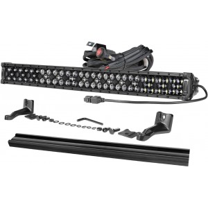 30'' 490W LED Light Bar with Wiring Harness and Black Cover