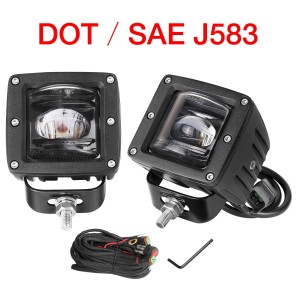 2pcs 3'' 48W SAE Fog Lights